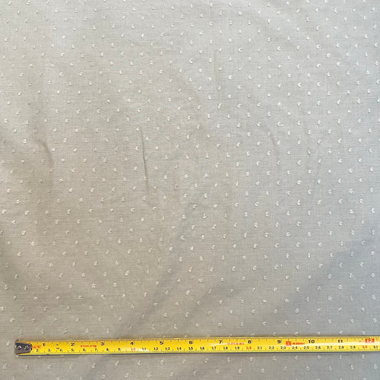 Sage Green Dobby Lawn Deadstock Fabric