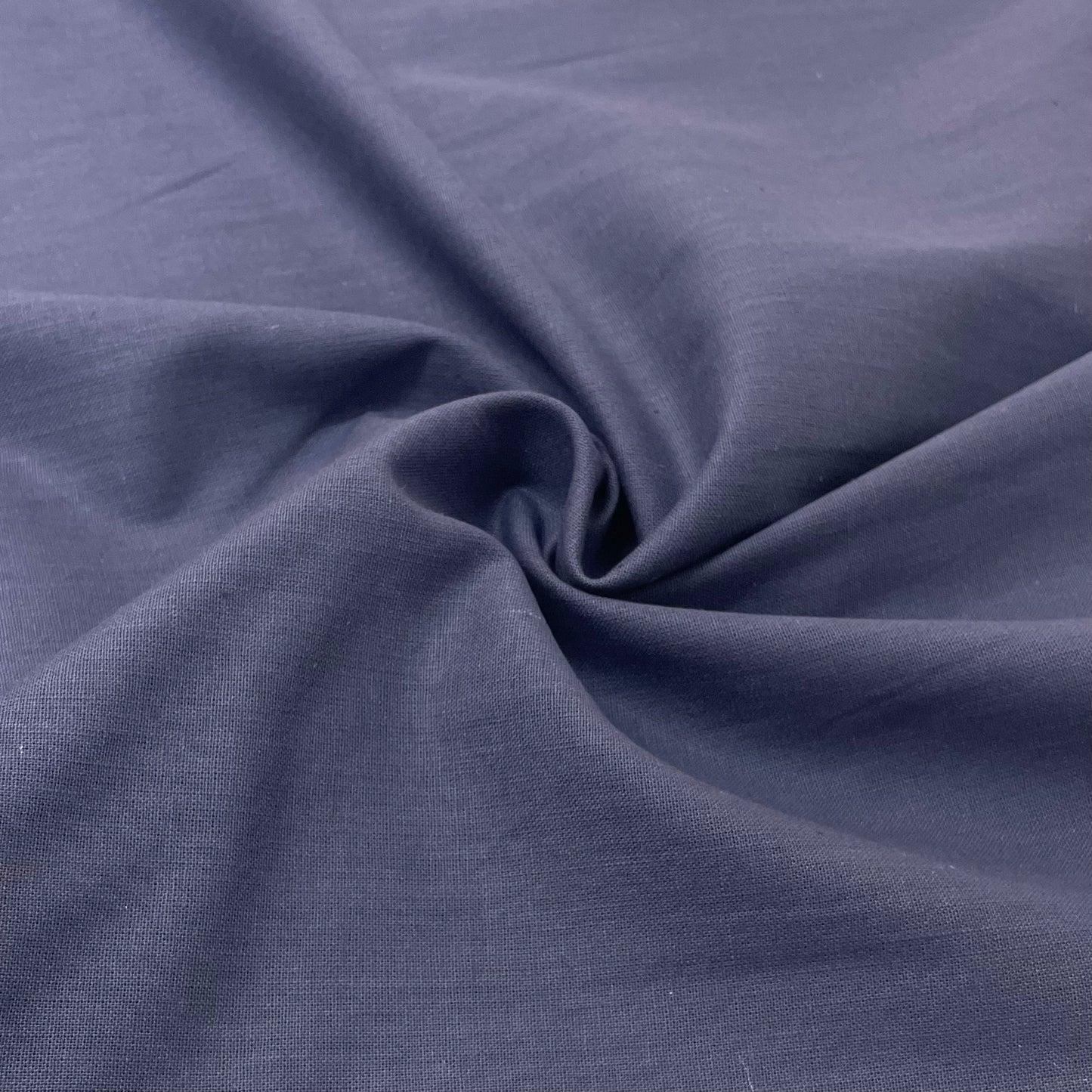 Air Force Navy Blue Cotton Deadstock Fabric