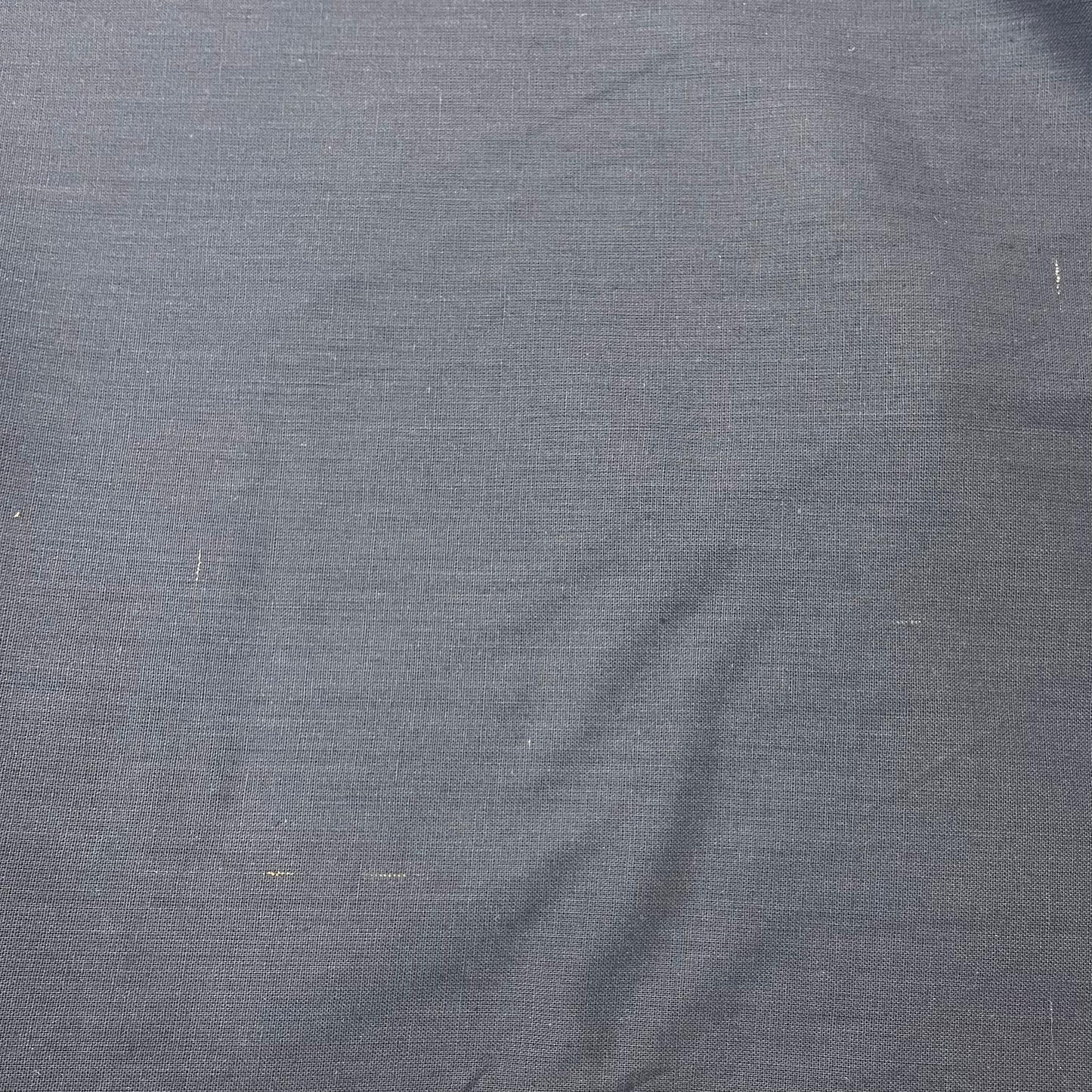 Air Force Navy Blue Cotton Deadstock Fabric