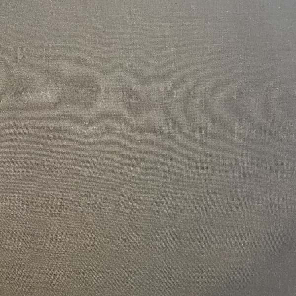 Black Plain Cotton Deadstock Fabric (Wide Width)