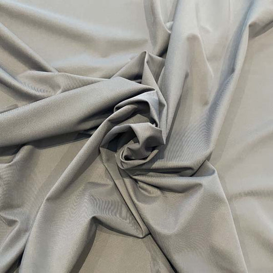 Grey Activewear Lycra Deadstock Fabric