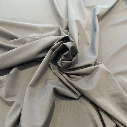 Grey Activewear Lycra Deadstock Fabric