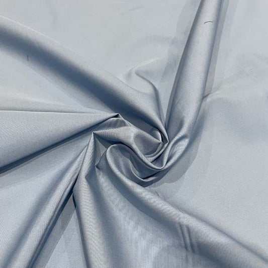Light Blue Plain Cotton Deadstock Fabric