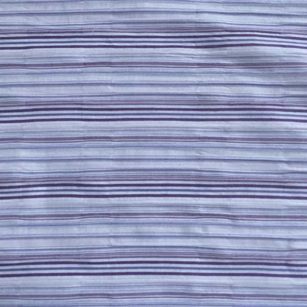 Lilac & Purple Textured Stripe Shirting Deadstock Fabric