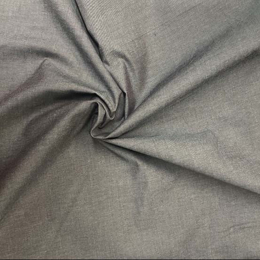 Light-Medium Weight Chambray Denim Deadstock Fabric