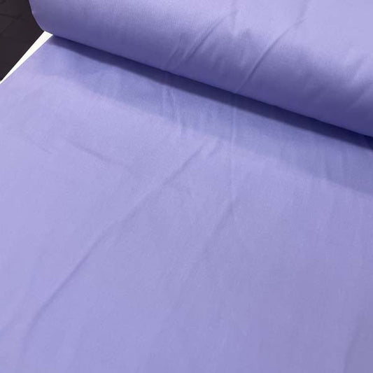 Plain Lilac 100% Cotton Deadstock Fabric