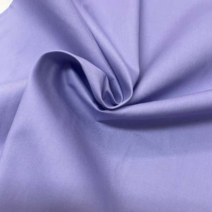 Plain Lilac 100% Cotton Deadstock Fabric