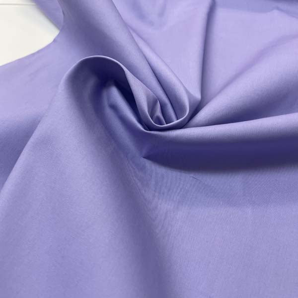 Plain Lilac 100% Cotton Deadstock Fabric