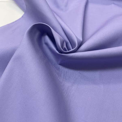 Plain Lilac 100% Cotton Deadstock Fabric