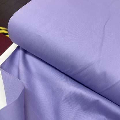 Plain Lilac 100% Cotton Deadstock Fabric