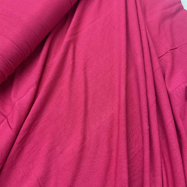 Hot Pink Jersey Stretch Deadstock Fabric