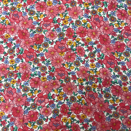 Deadstock Ditsy Floral Summer Viscose Fabric