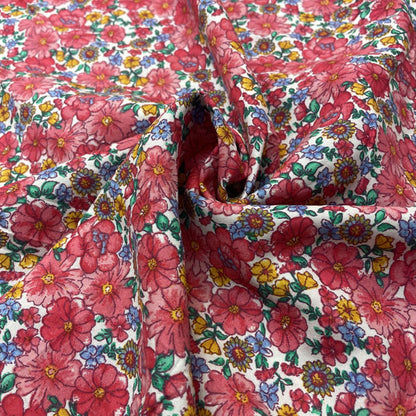 Deadstock Ditsy Floral Summer Viscose Fabric