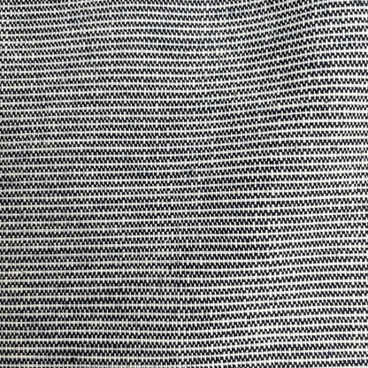 Heavy Navy & White Denim Weave Deadstock Fabric