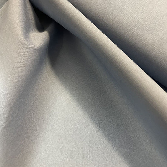 Deadstock Light Blue Stretch Cotton Fabric
