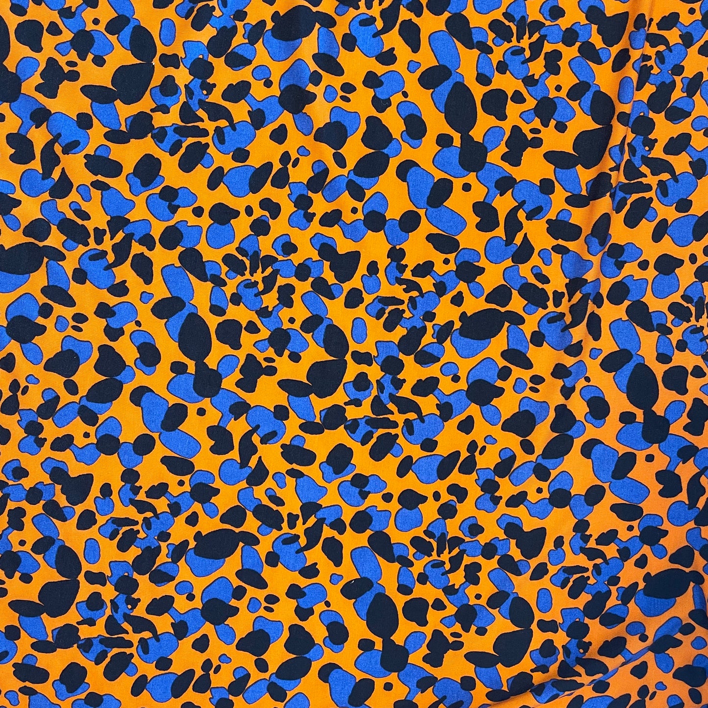 Vibrant Animal-Inspired Jersey Viscose Deadstock Fabric