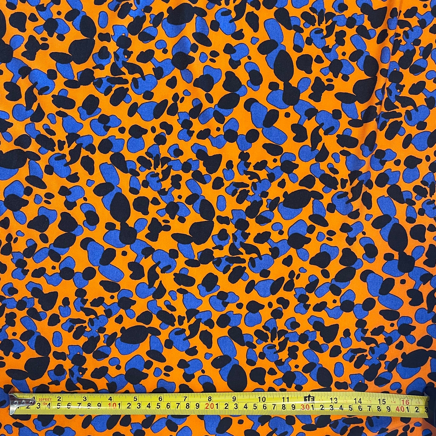 Vibrant Animal-Inspired Jersey Viscose Deadstock Fabric