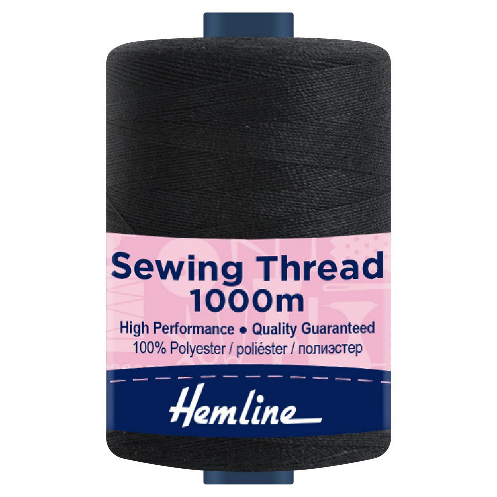 Hemline 1000m Polyester Sewing Thread