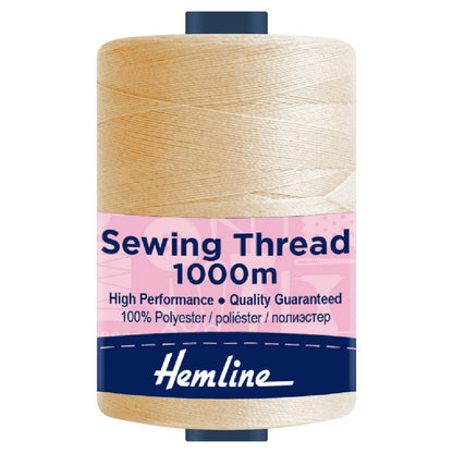Hemline 1000m Polyester Sewing Thread