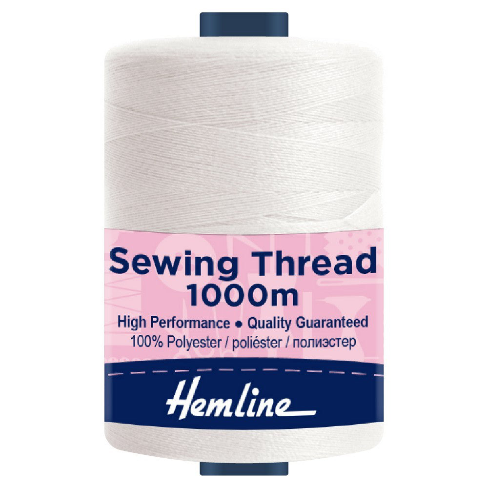 Hemline 1000m Polyester Sewing Thread