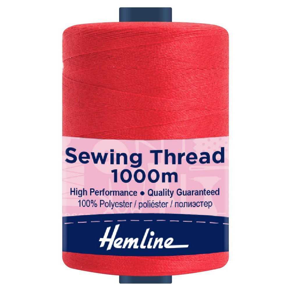 Hemline 1000m Polyester Sewing Thread