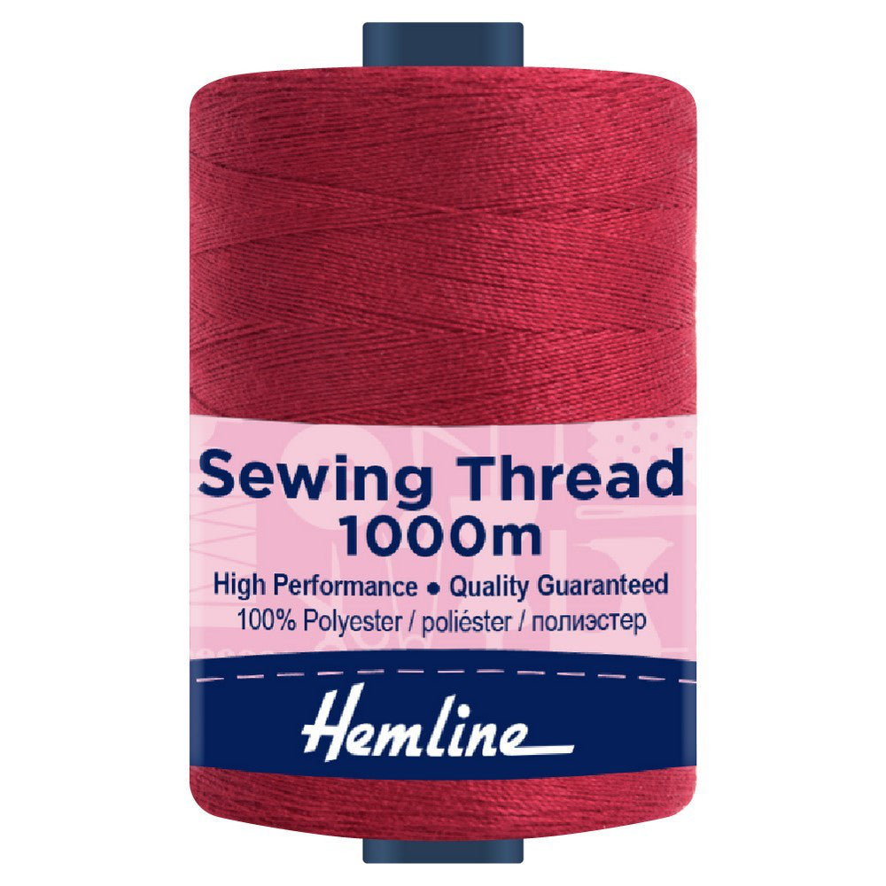 Hemline 1000m Polyester Sewing Thread