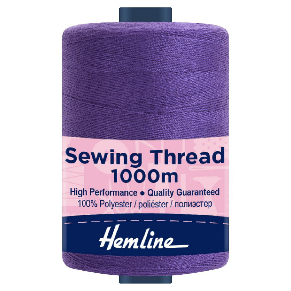 Hemline 1000m Polyester Sewing Thread