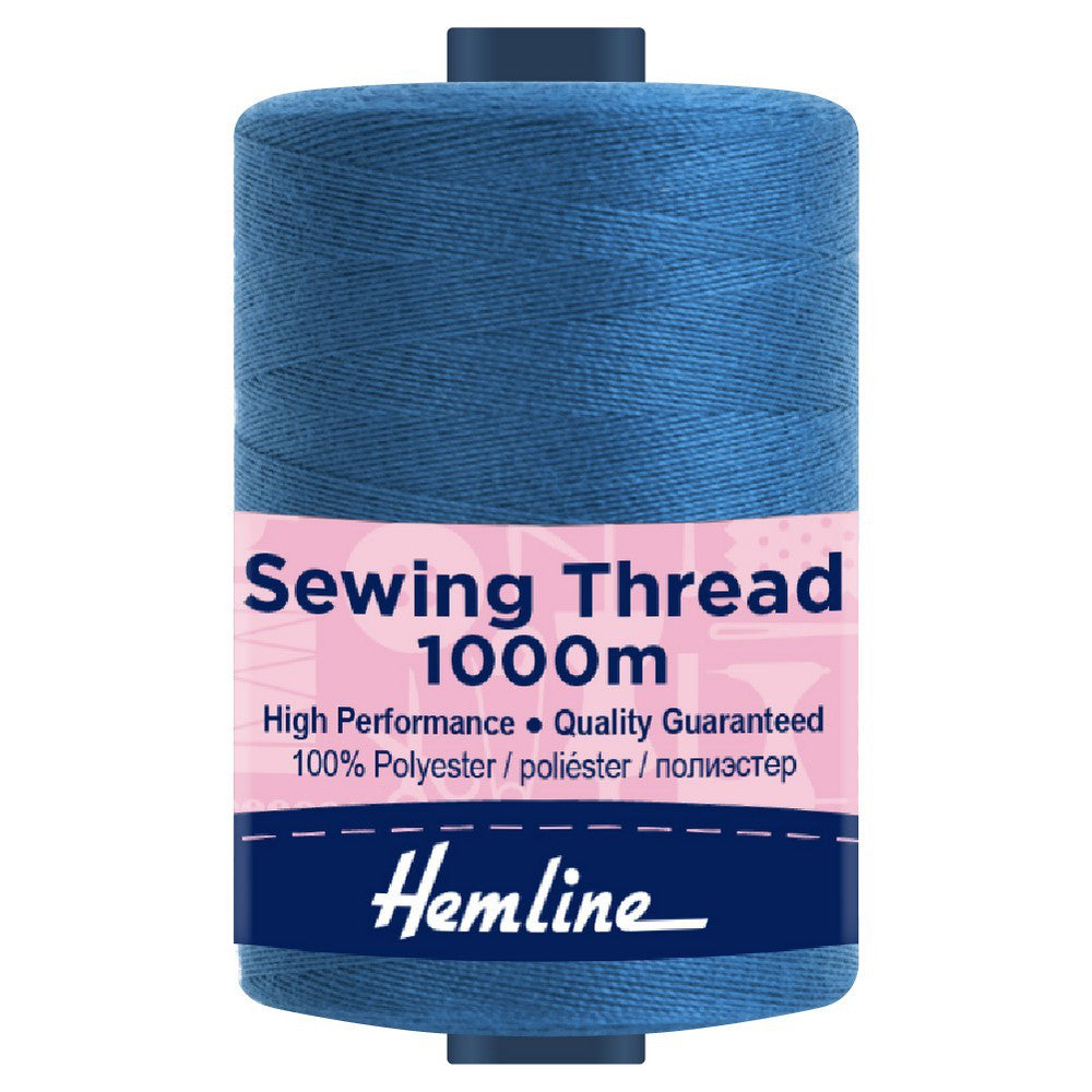 Hemline 1000m Polyester Sewing Thread