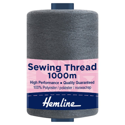 Hemline 1000m Polyester Sewing Thread