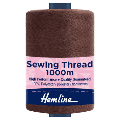 Hemline 1000m Polyester Sewing Thread