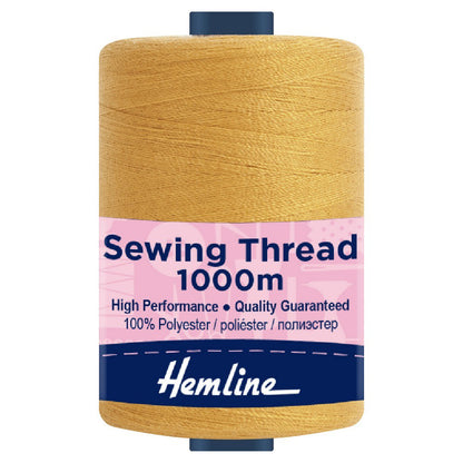 Hemline 1000m Polyester Sewing Thread