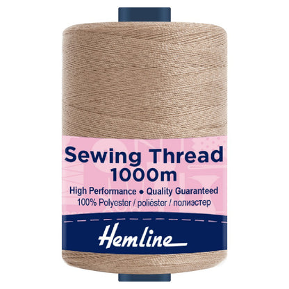 Hemline 1000m Polyester Sewing Thread