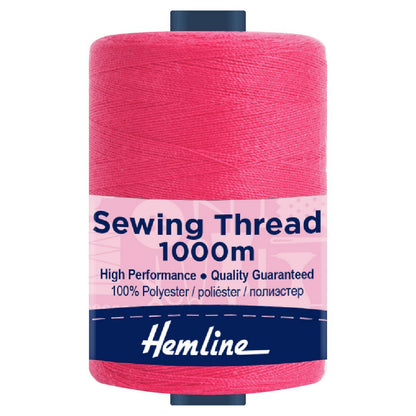 Hemline 1000m Polyester Sewing Thread