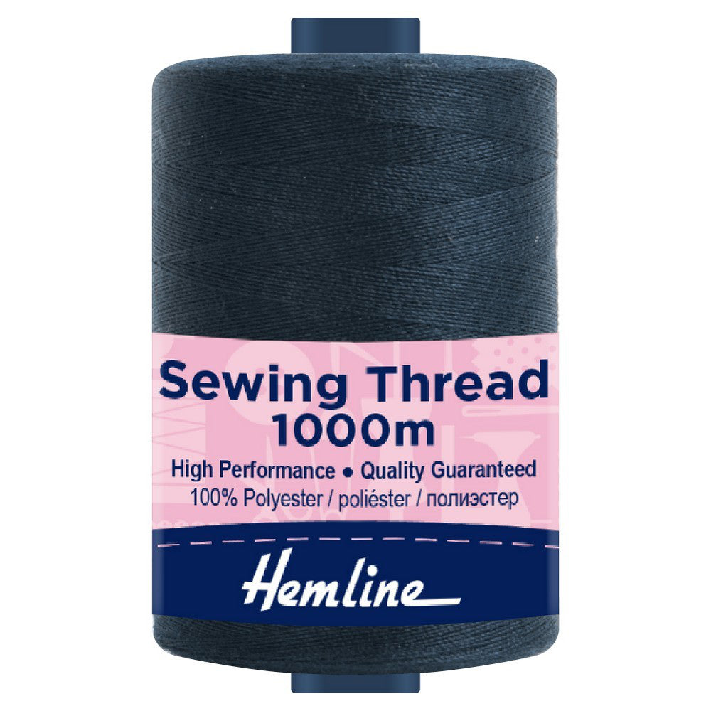 Hemline 1000m Polyester Sewing Thread
