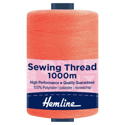 Hemline 1000m Polyester Sewing Thread