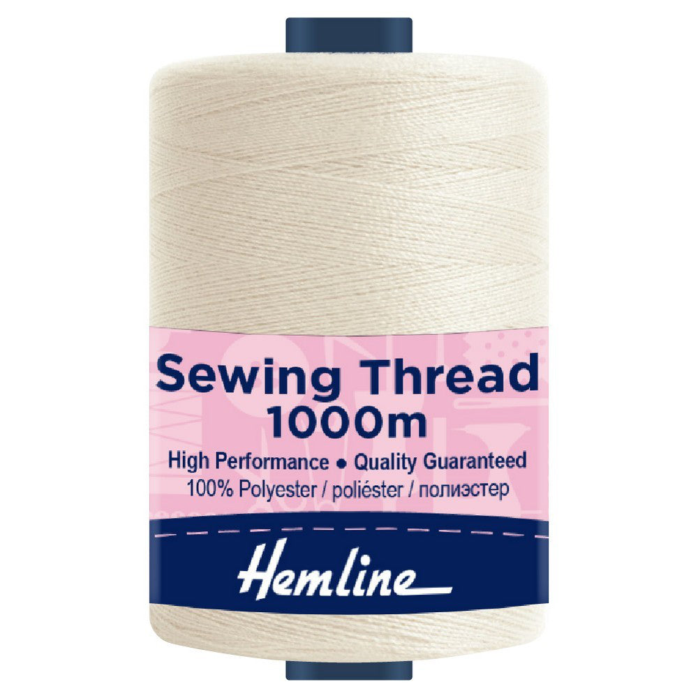 Hemline 1000m Polyester Sewing Thread