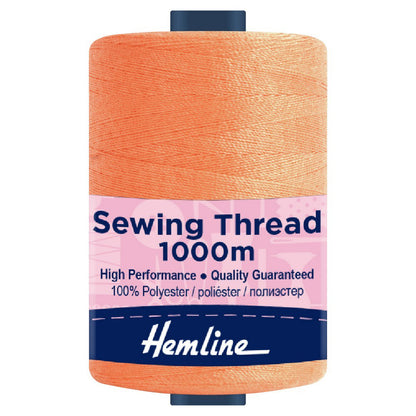 Hemline 1000m Polyester Sewing Thread