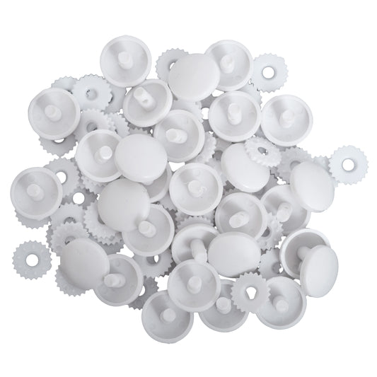 Buttons: Self Cover: 19mm: Nylon