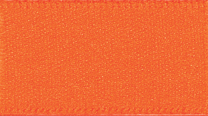 Ribbon: Double-Faced Satin: 15mm: Orange Delight