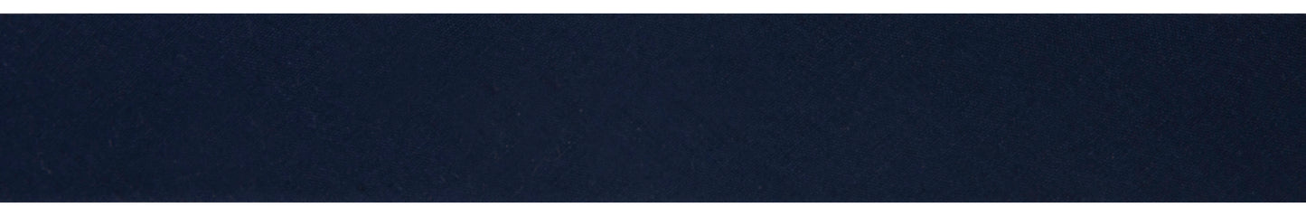 Trim: Bias Binding: Polycotton: 25mm: Navy