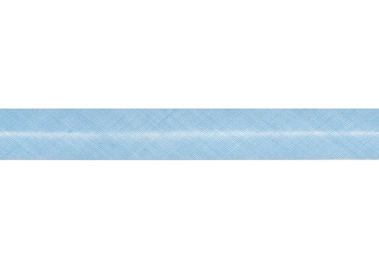 Trim: Bias Binding: Polycotton: 25mm: Sky