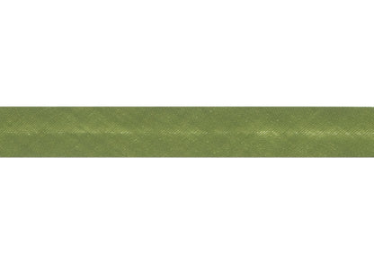Trim: Bias Binding: Polycotton: 25mm: Olive