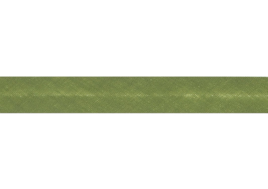 Trim: Bias Binding: Polycotton: 25mm: Olive