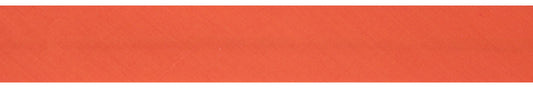 Trim: Bias Binding: Polycotton: 25mm: Orange
