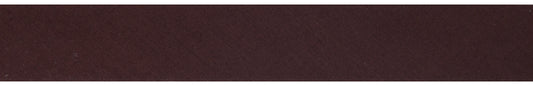 Trim: Bias Binding: Polycotton: 25mm: Chocolate