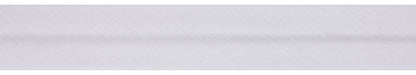 Trim: Bias Binding: Polycotton: 25mm: White