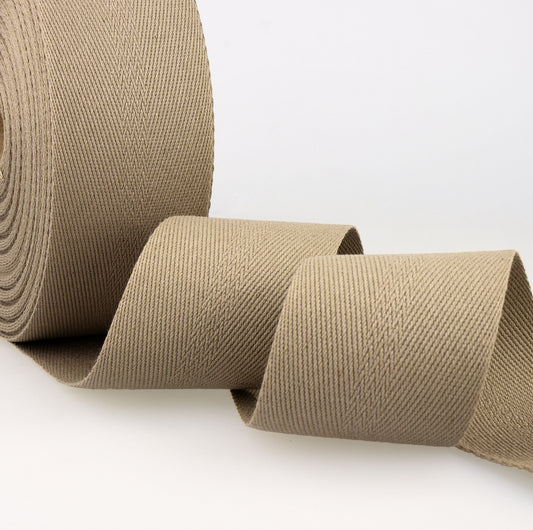 Trim: Webbing: 50mm: Taupe