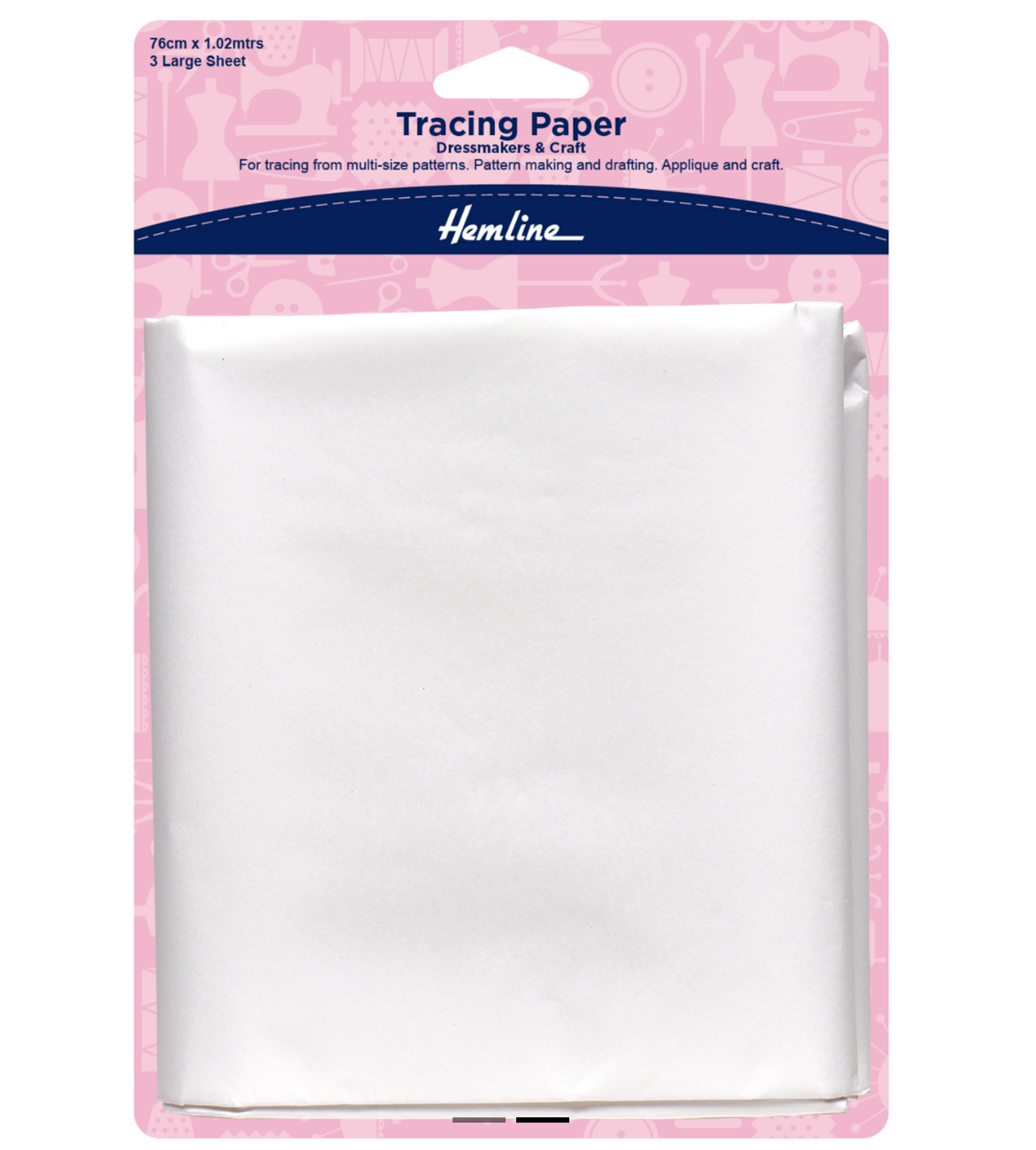 Tracing Paper: Plain: 76 x 102cm