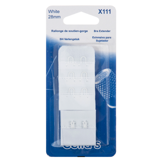 Bra Extender: White: 28mm