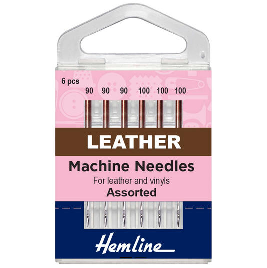 Sewing Machine Needles: Leather: Mixed: 6 Pieces